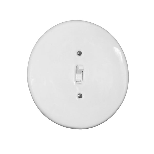 ROUND SWITCH PLATE COVER