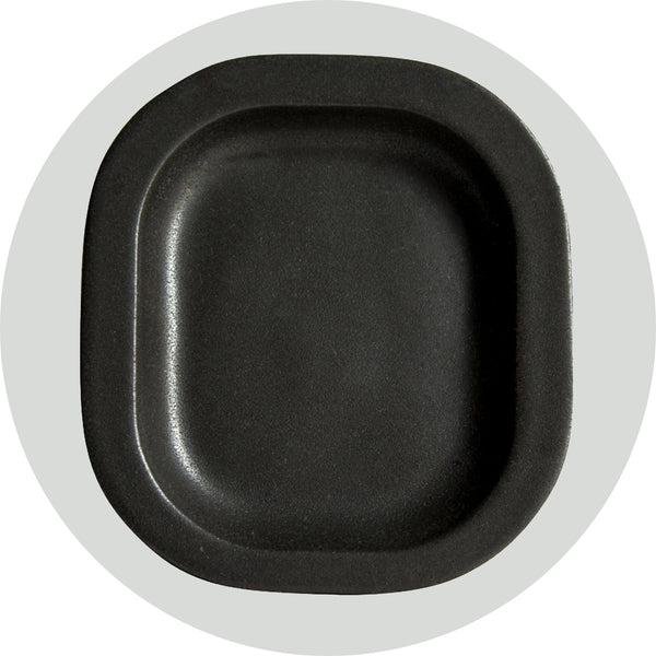 Black Tubby Soap Dish