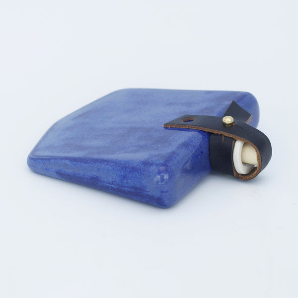 Back Pocket Flask with Leather Strap